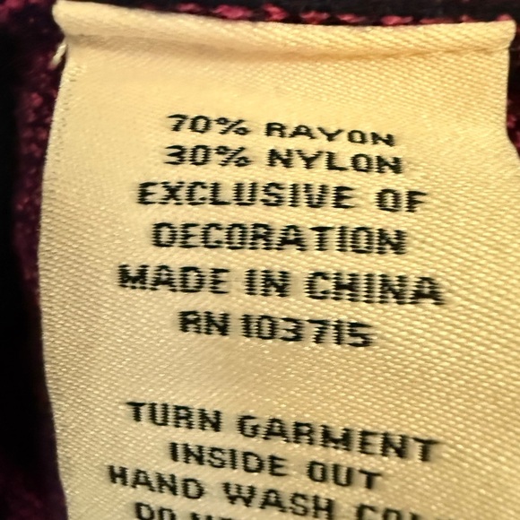 Nannette Dark Blue Sweater with Pink Heart Accents - Picture 2 of 2